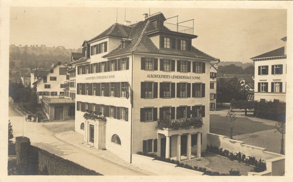 Wädenswil ZH Gemeinde Haus Sonne Nr.4695 , 1930 (Gebraucht) in ...