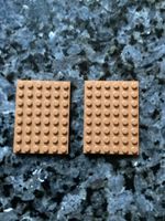 2 Stk.Lego Bauplatten 6 x 8 Noppen