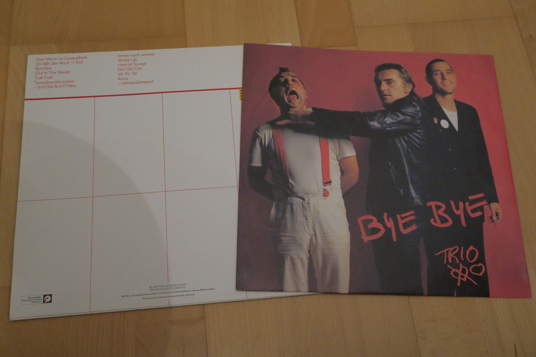 Dischi in vinile: Trio – Bye Bye – Usato da Thun venduto da Karibu70 2