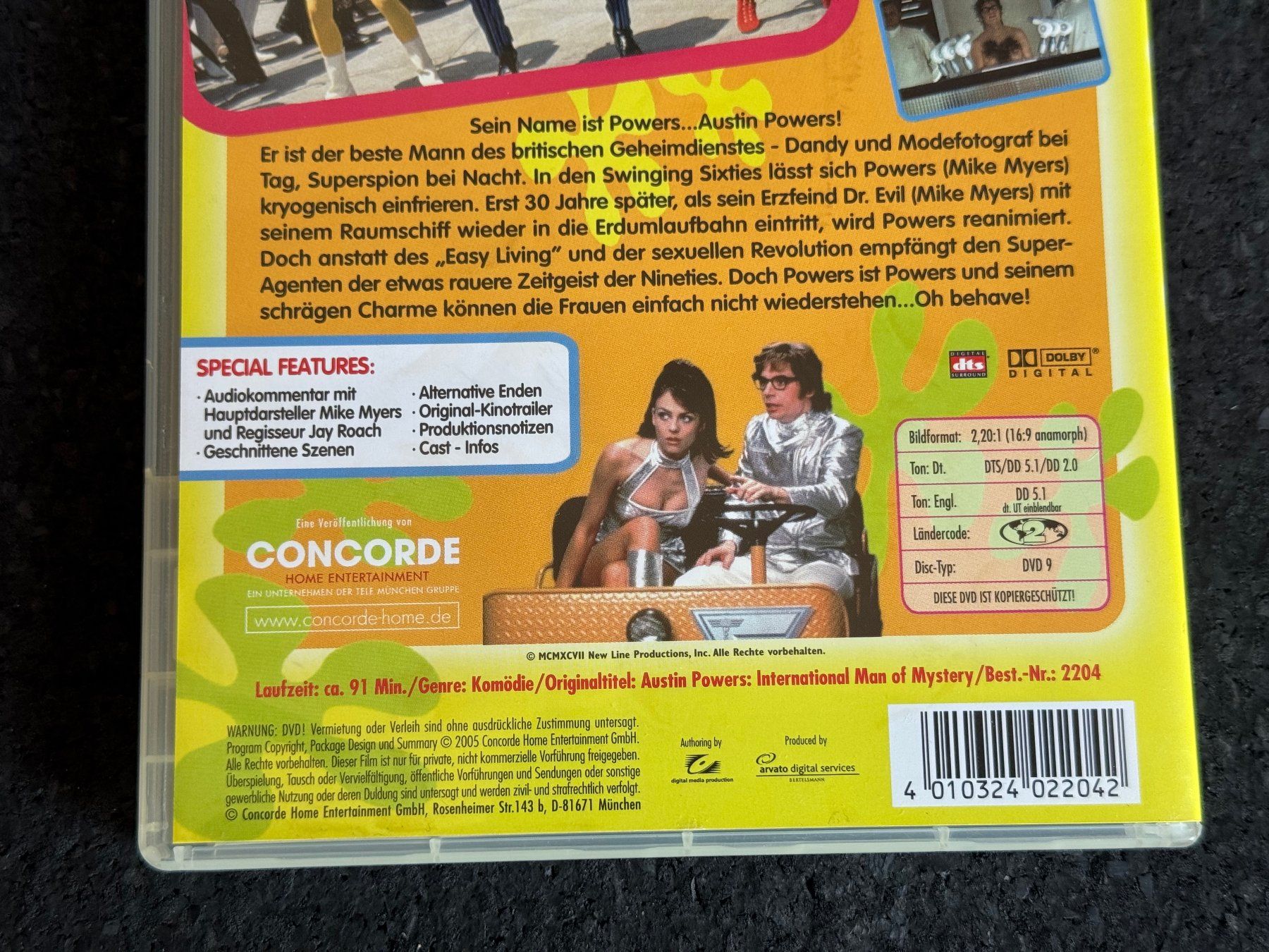 Tutti i DVDs: Austin Powers"Das Original" DVD DE/EN Mike Myers – Usato da Fribourg venduto da tschjoly 3