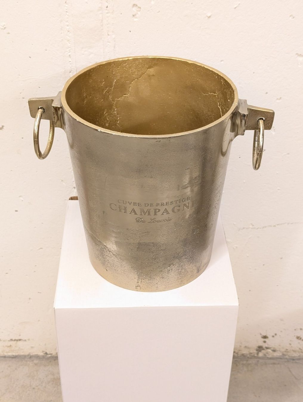 Sonstiges: goldener Champagnerkühler Vintage-Stil – Neu (gemäss Beschreibung) aus Schaffhausen von designlover83 1