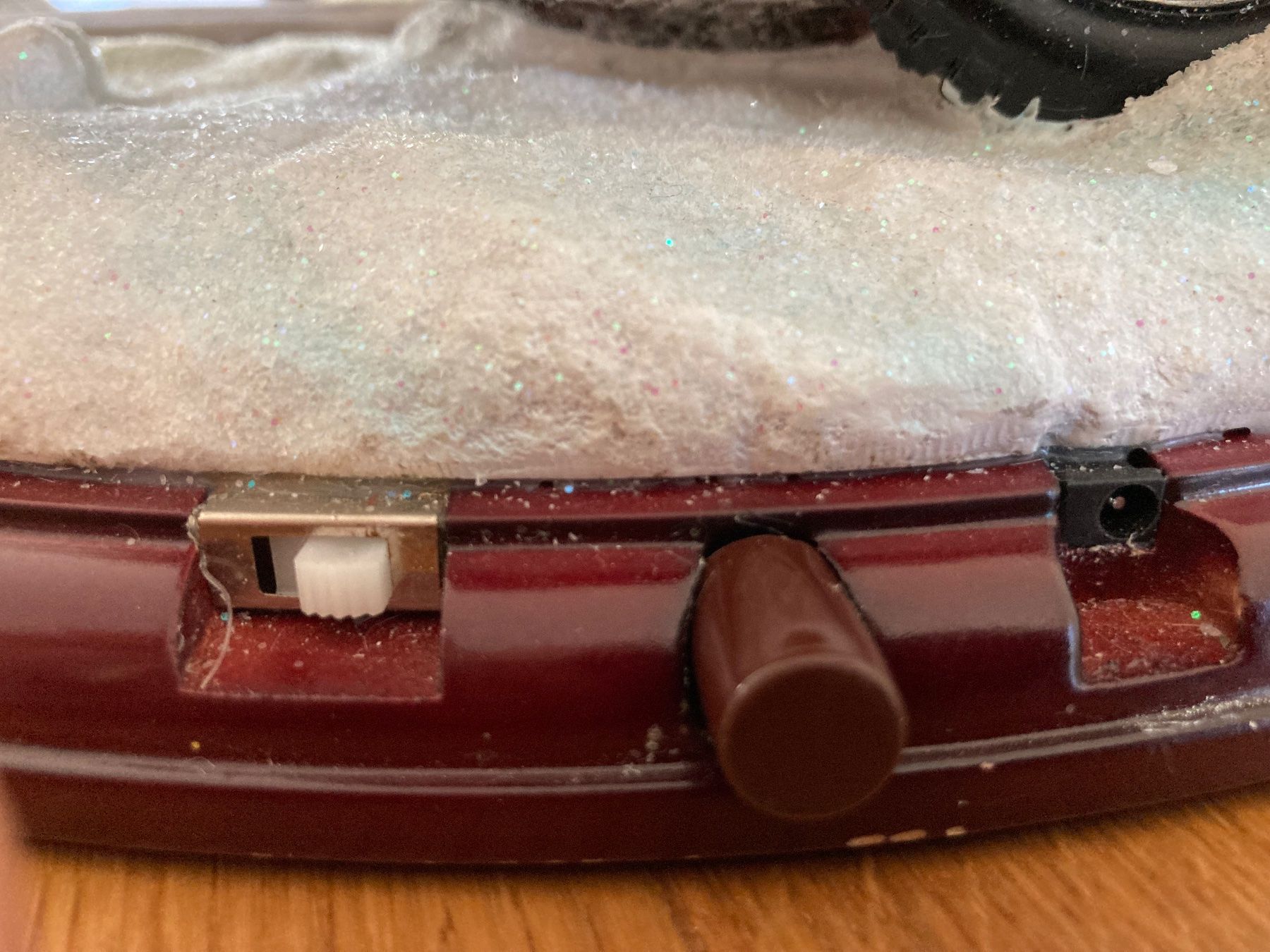Spieldosen: Musikdose Weihnachtsmann auf Motorrad mit Baum – Gebraucht aus Mönchaltorf von Tschibi 7