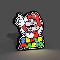 Lightbox lumière led Mario