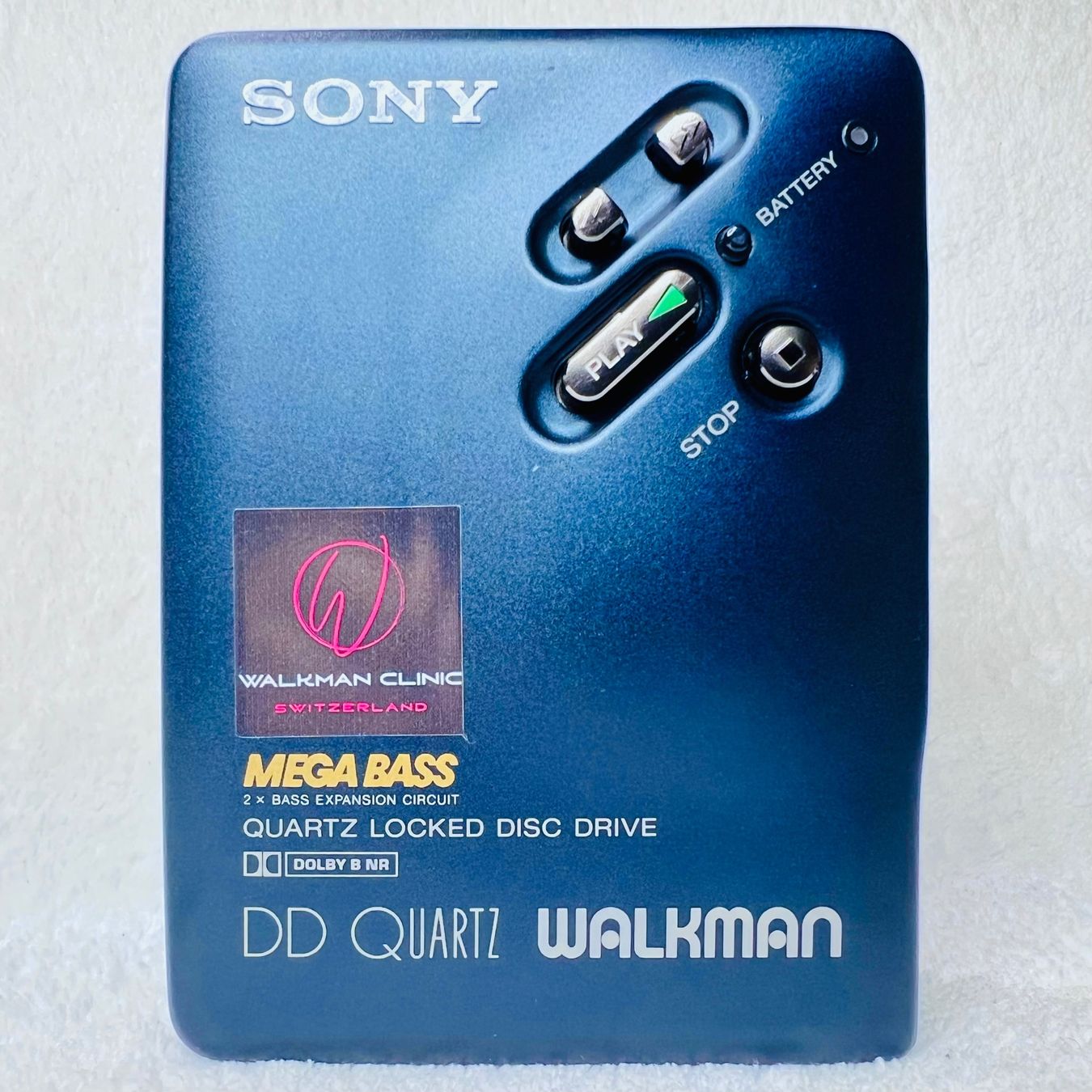 Sony Lettore multimediale portatile: Sony Walkman WM-DD33 blau #190 – Usato da Vorderthal venduto da WalkmanClinic