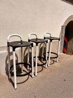 3 Kartell Hocker von Anna Castelli