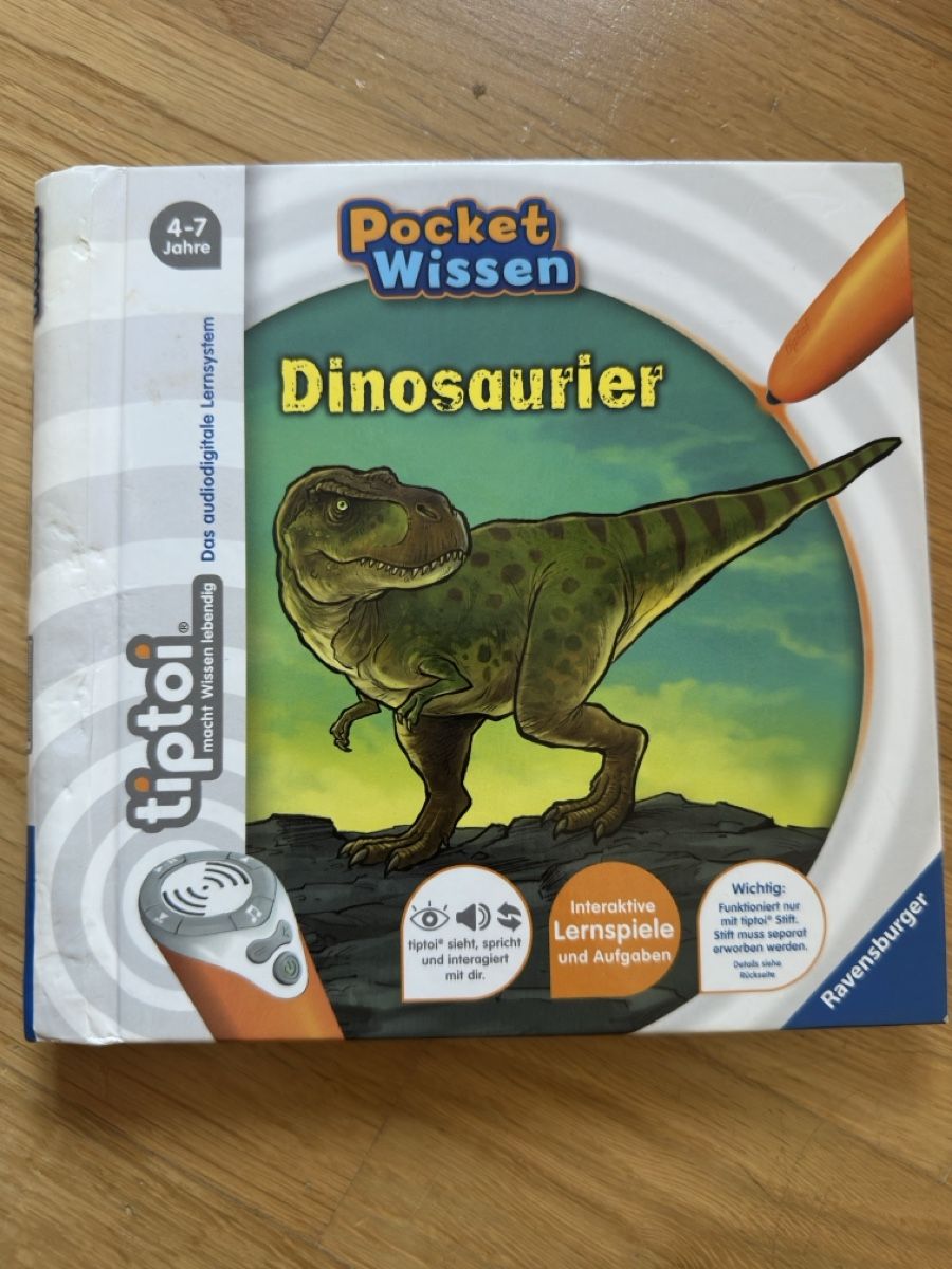 Libri: Tiptoi Buch Pocket Wissen Dinosaurier – Usato da Zürich venduto da Gwizduch