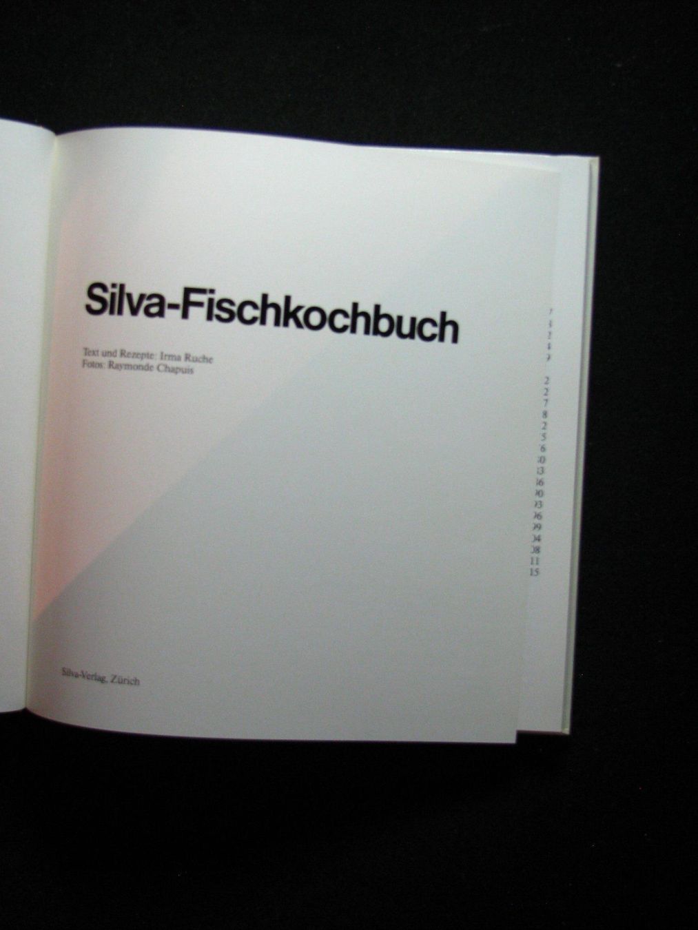 Libri: Irma Ruche  Silva-Fischkochbuch – Usato da Reitnau venduto da Zaomir 1