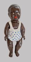 Rare bébé "noir" ancien / Seltenes altes Bäbi "schwarz"