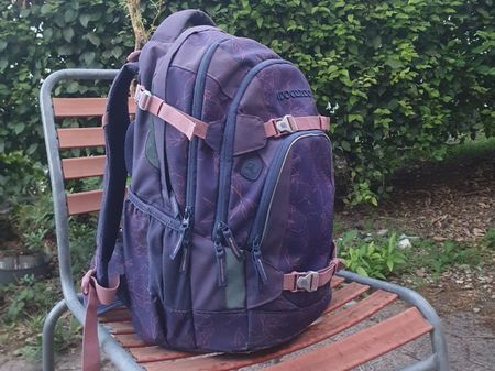 Schulthek und Turnsack lila