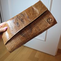 Vintage handgefertigte Ledertasche – einzigartiges Stück!