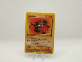 Geodude 1st Edition Fossil | NearMINT | POKEMON