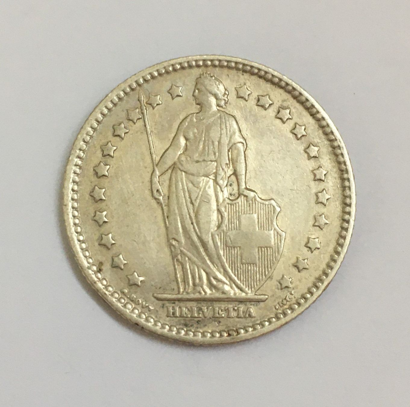 Alle Münzen: 1905 1 Franken vz – Gebraucht aus Kirchberg SG von Zenhad69 1
