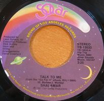 Shalamar: Talk To Me 7"