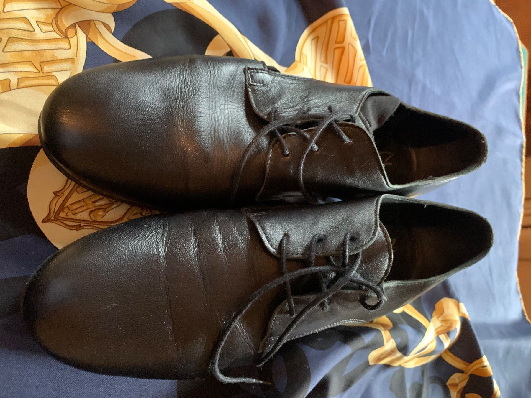Damenschuhe: ZIGN Schnürschuhe Gr  41 Farbe: Schwarz Material: 100% Leder – Gebraucht aus Interlaken von Bona55 6