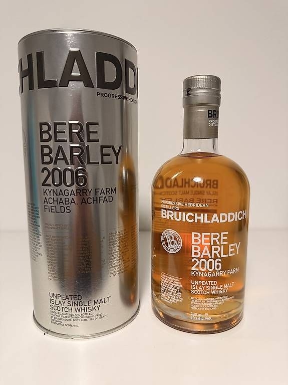 Spirituosen: Bruichladdich Bere Barley 2006 – Gebraucht aus Siselen BE von Evo1311