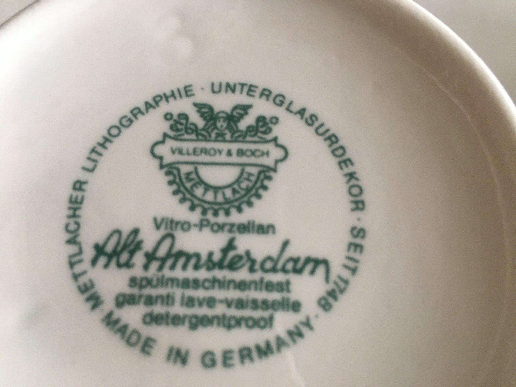 Villeroy & Boch Caraffe: Wunderschönes Milchkännchen Villeroy&Boch "Old Amsterdam" – Nuovo (secondo la descrizione) da Eich venduto da Jokove63 1