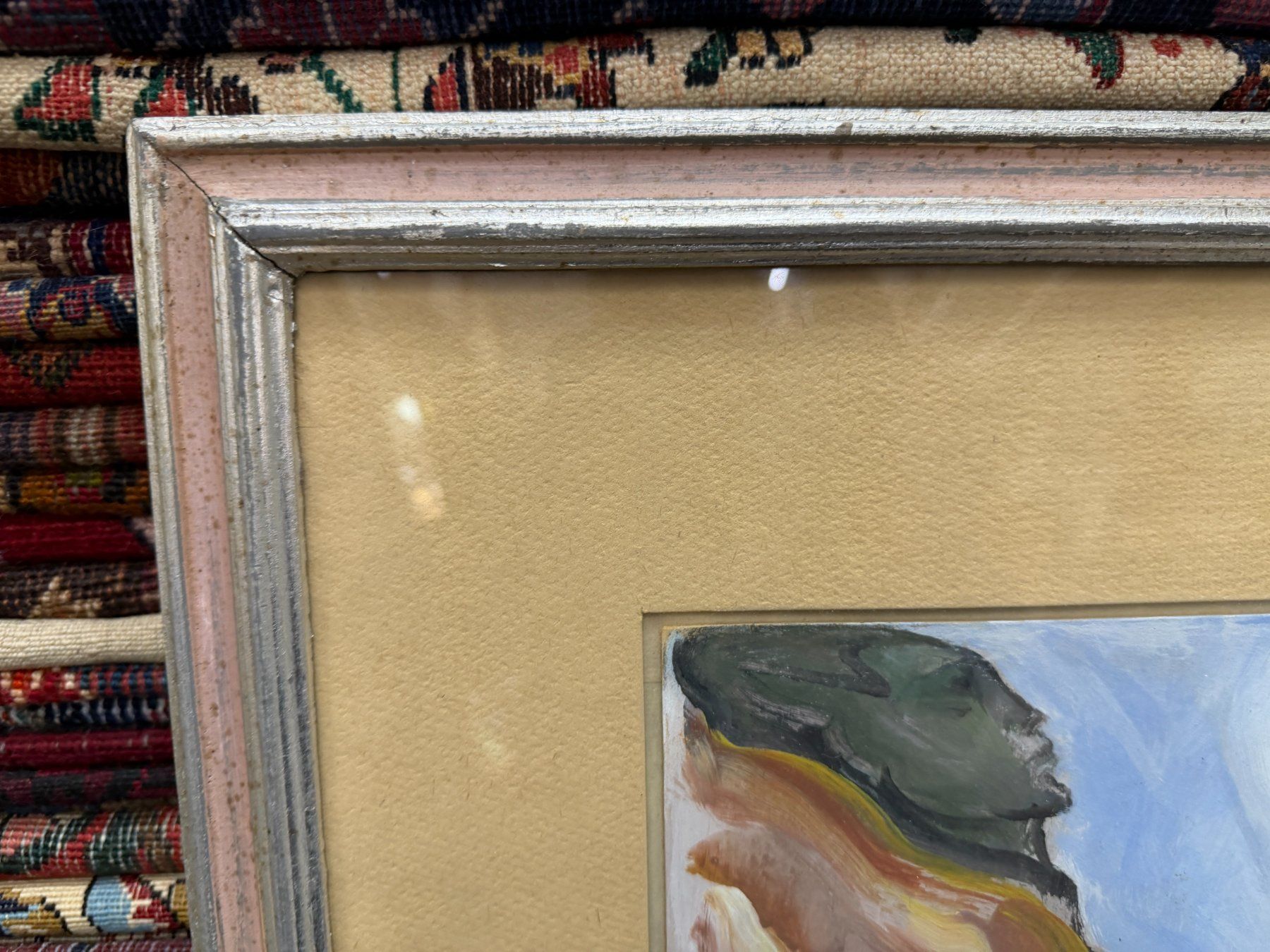 Dipinti: Dekoratives abstraktes Bild in harmonischen Farben – Usato da Steinhausen venduto da ZeitreiseBrocki 2