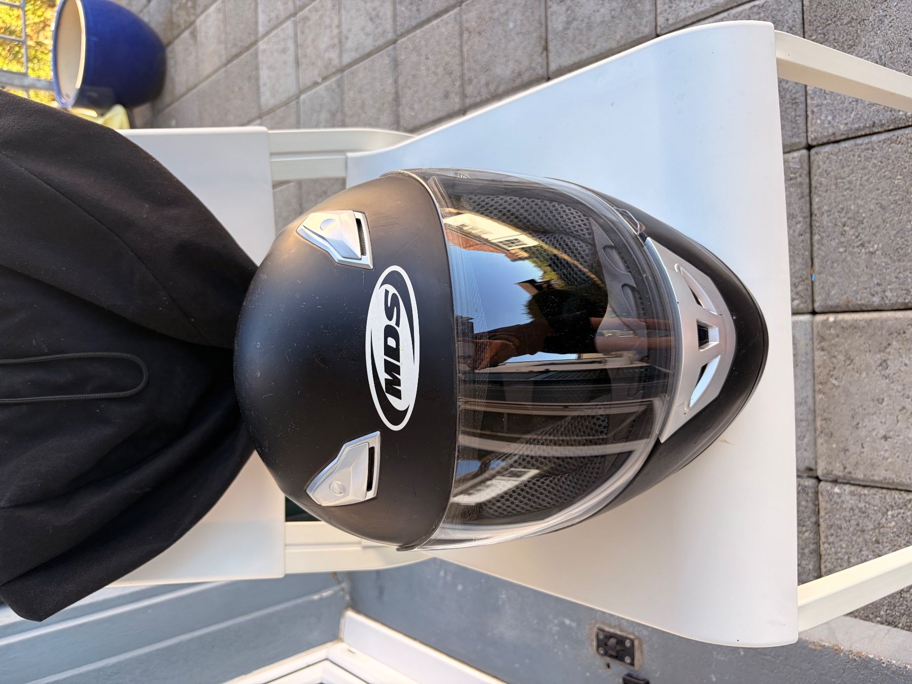 Casques & visières: MDS Motorradhelm Gr. S - gebraucht – D'occasion à Uerkheim par Mel_zs28 2