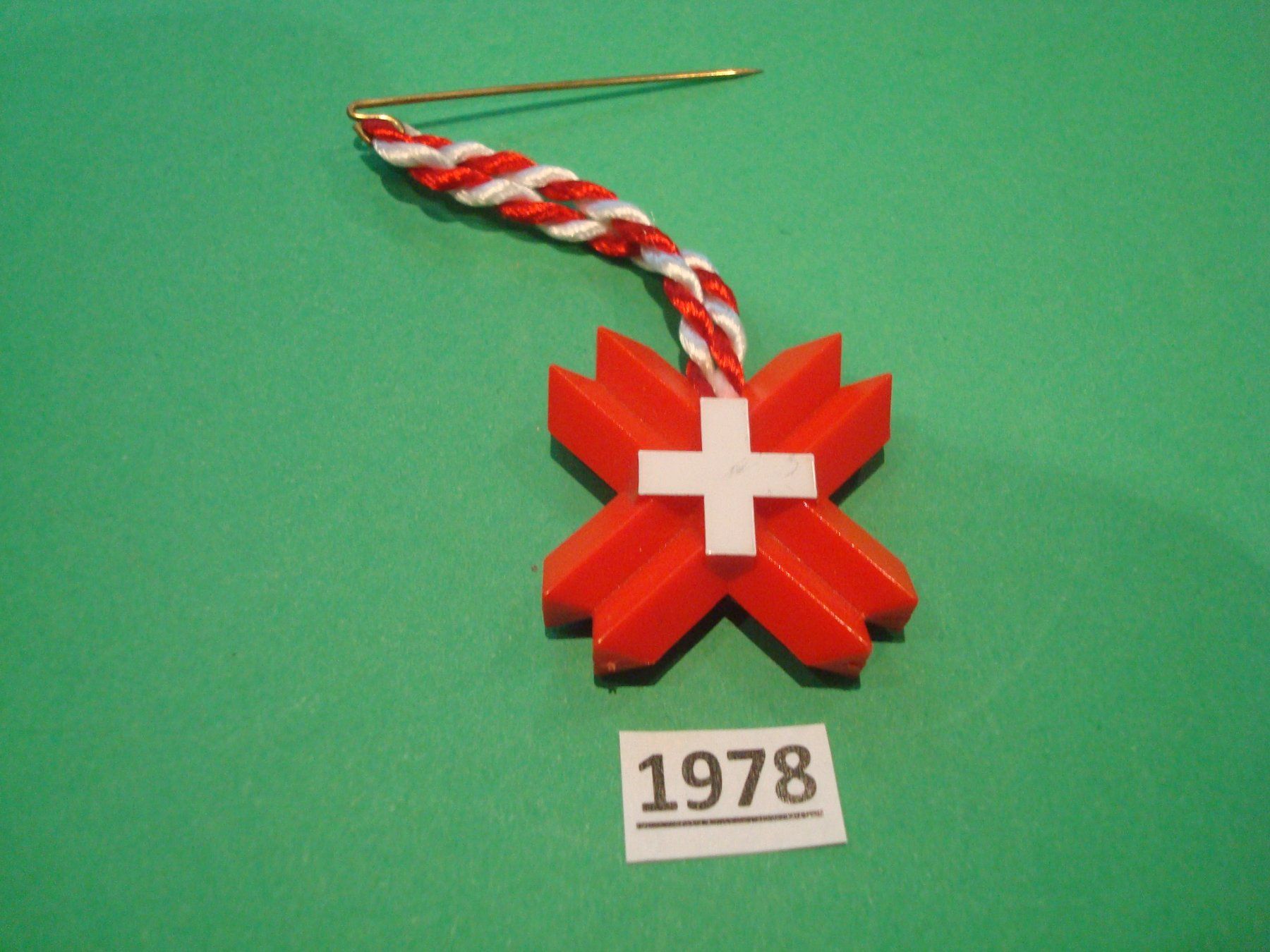 Placchette & Badge: Abzeichen 1. August 1978 – Usato da Riehen venduto da Baerewaegli
