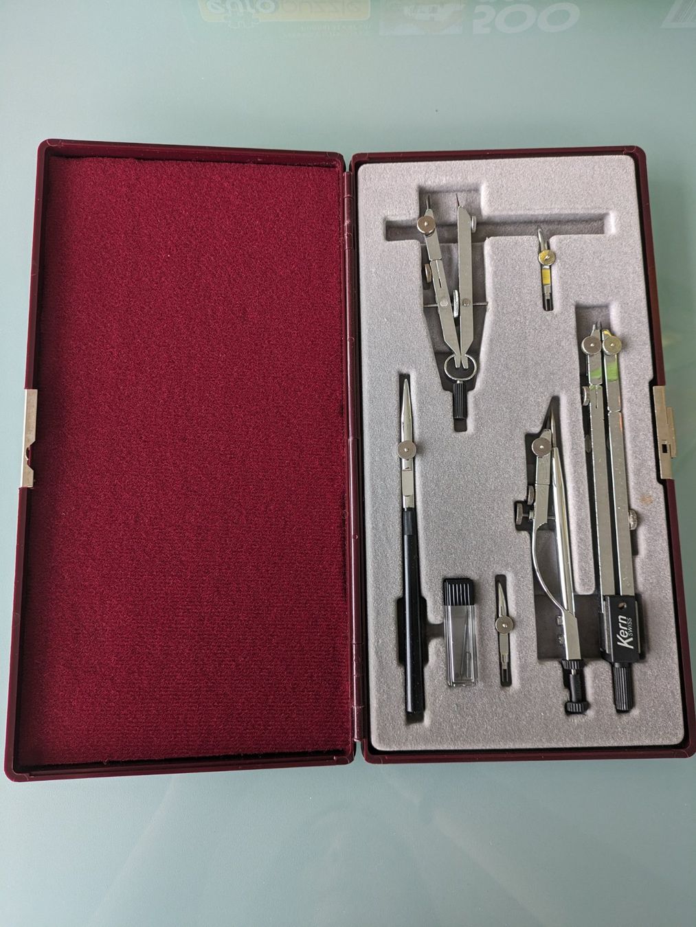 Zirkel: Zirkelset Kern Swiss U 706 – Gebraucht aus Bonstetten von
