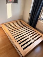 Bettgestell mit Schubladen 140x200 cm