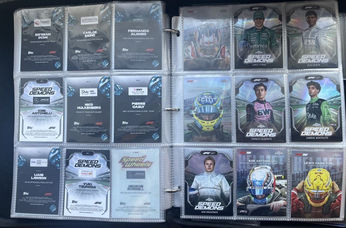 Topps Carte collezionabili: Topps Chrome F1 2025 - Full base set + almost all inserts – Usato da Iragna venduto da olgia5 9