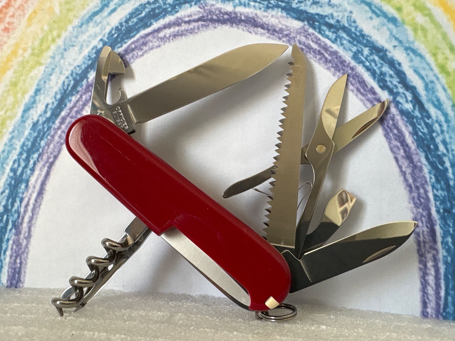 Victorinox Coltelli tascabile: VICTORINOX - Huntsman - Sackmesser – Usato da Andwil SG venduto da Rainboli 1