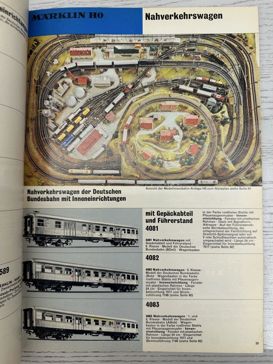 Märklin Modelleisenbahnen: Märklin Katalog 1972 D – Gebraucht aus Lupsingen von New-Haven 1