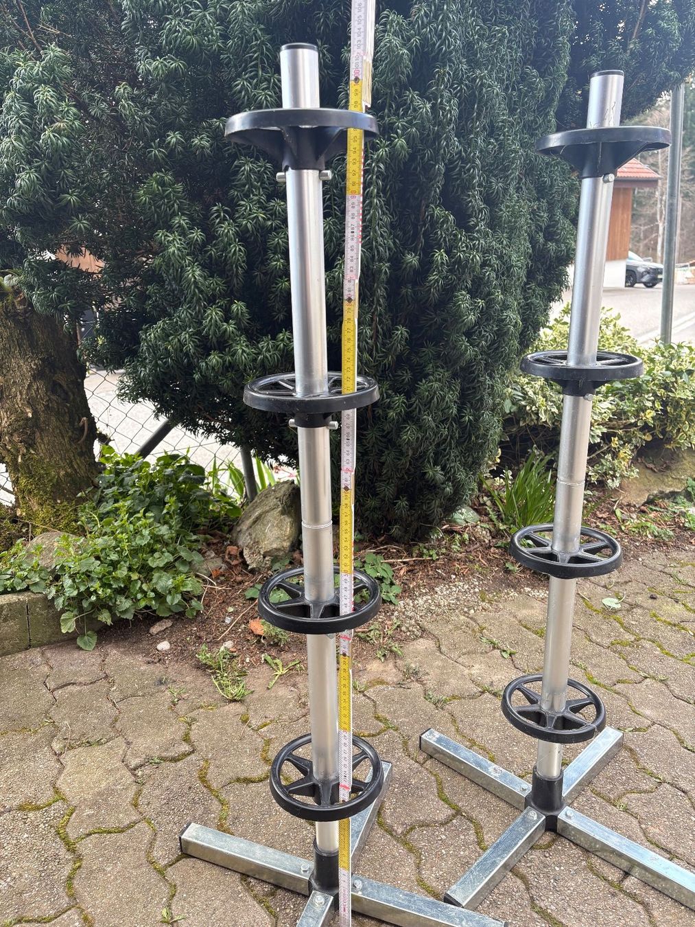 Werkzeugkasten & Aufbewahrung: Felgenbaum Alu / Reifenständer – Gebraucht aus Hausen am Albis von Tulpe35i