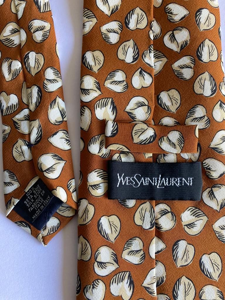 Saint Laurent Krawatten: Cravate en soie YVES SAINT LAURENT – Gebraucht aus Zürich von aygo_a 2