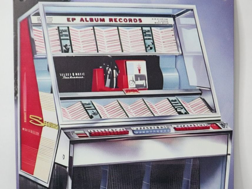 Jukebox: Blechschild Jukebox 1958 Seeburg 201 Musikbox – Nuovo (secondo la descrizione) da Eschenbach SG venduto da Astalavista 1