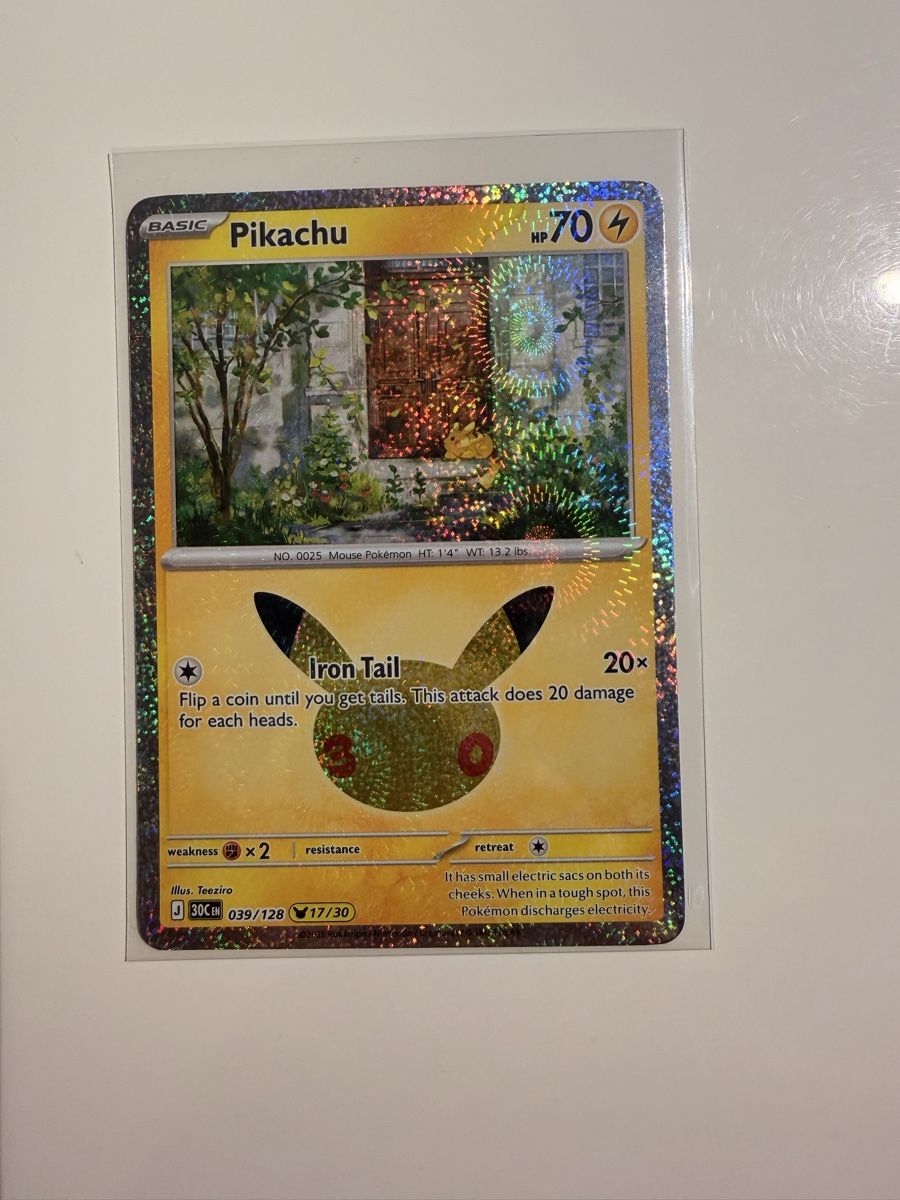 Pokémon Carte collezionabili: Pikachu 17/30 30th EN – Nuovo (secondo la descrizione) da Zürich venduto da Al_23_CH