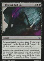 TCG Magic The Gathering MTG UK MKM 089 It Doesn't Add Up