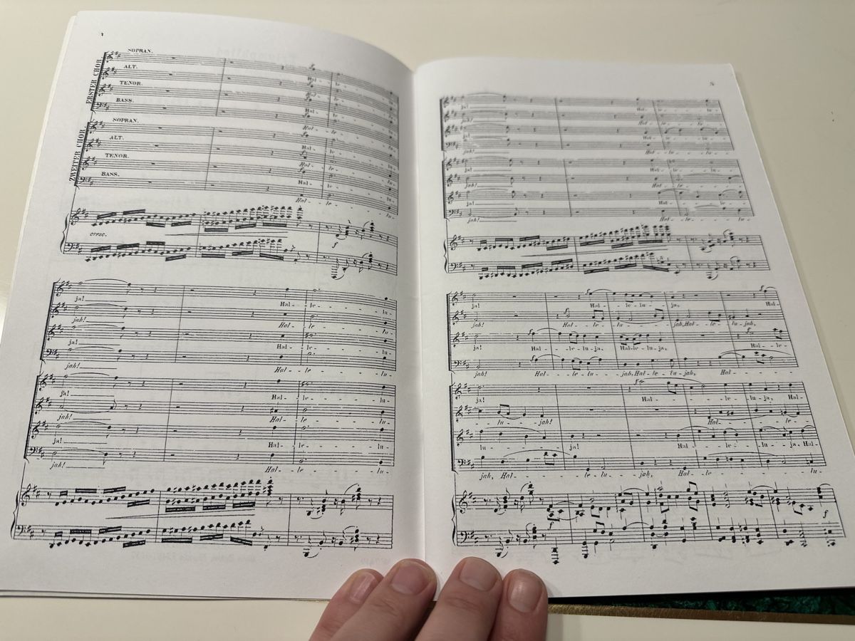 Libri: Brahms Triumphlied Op.55 Ludwig Masters Vocal Score – Usato da Wald ZH venduto da Martin79 2