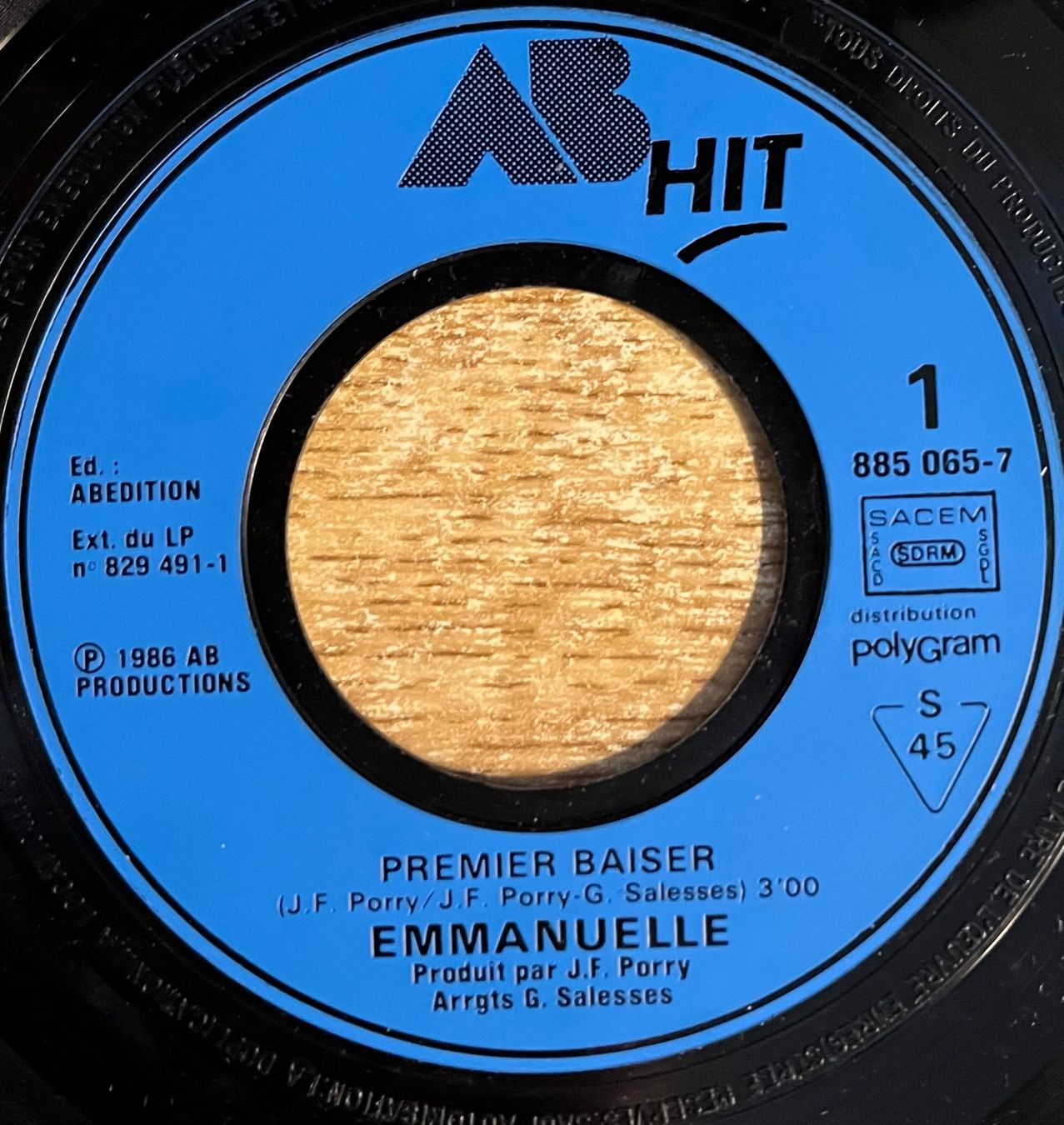 Schallplatten: EMMANUELLE - PREMIER BAISER – Gebraucht aus Bussigny von vinyl-pas-cher 2