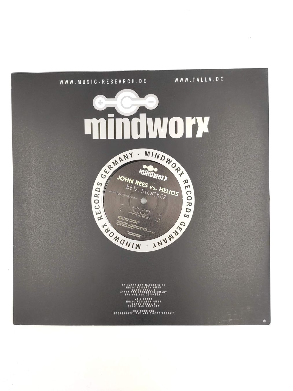 Dischi in vinile: Vinyl Techno Schallplatte John Rees vs. Helios Beta Blocker – Usato da Kreuzlingen venduto da Tewes 1