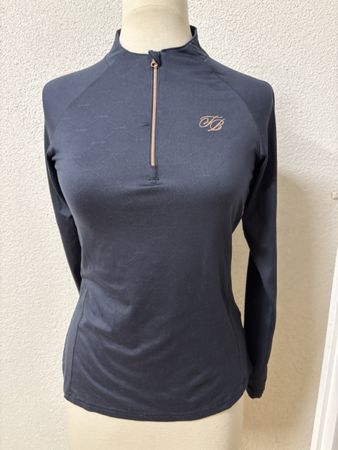 Reitshirt Felix Bühler dunkelblau Grösse M gebraucht