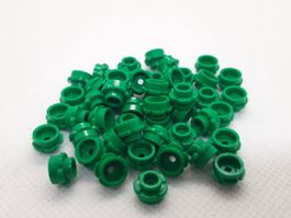 Lego 50 Stk. Flower 1x1 dunkelgrün