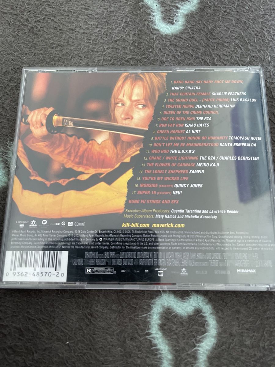 CD: CD Kill Bill Vol 1. Original Soundtrack – Usato da Unterkulm venduto da son_fcs2 1