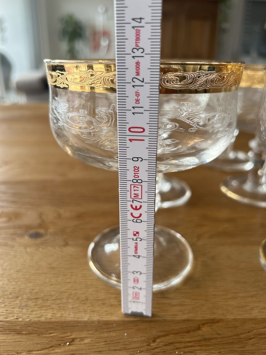 Murano Gläser: 6 Murano Medici-Gläser – Gebraucht aus Wolfwil von Poulet60 2