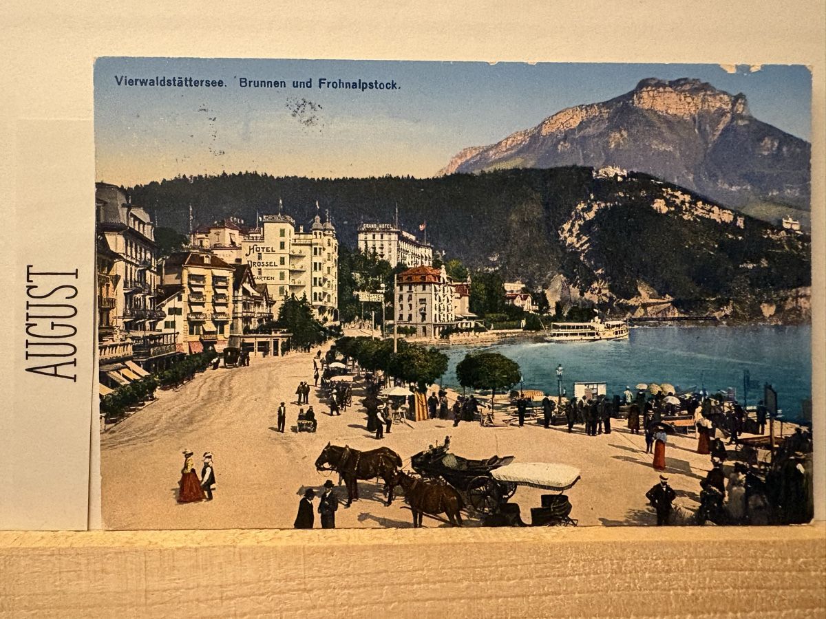 Cartoline postali: AK von Brunnen – Usato da Rümlang venduto da Kartenpost1