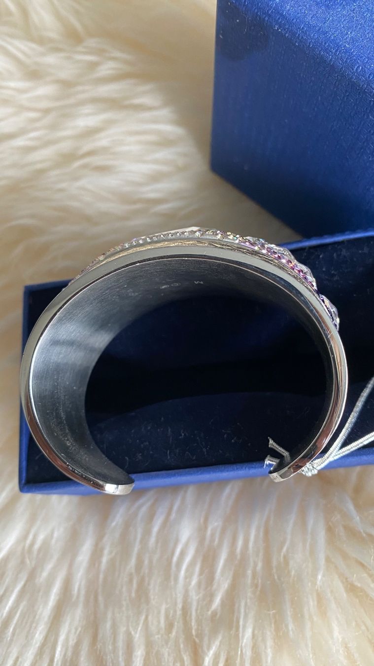 Swarovski Armbänder & -reifen: Swarovski Hyperbola Armreif silberfarben mit Steinen – Gebraucht aus Wohlen AG von Dorigos 3