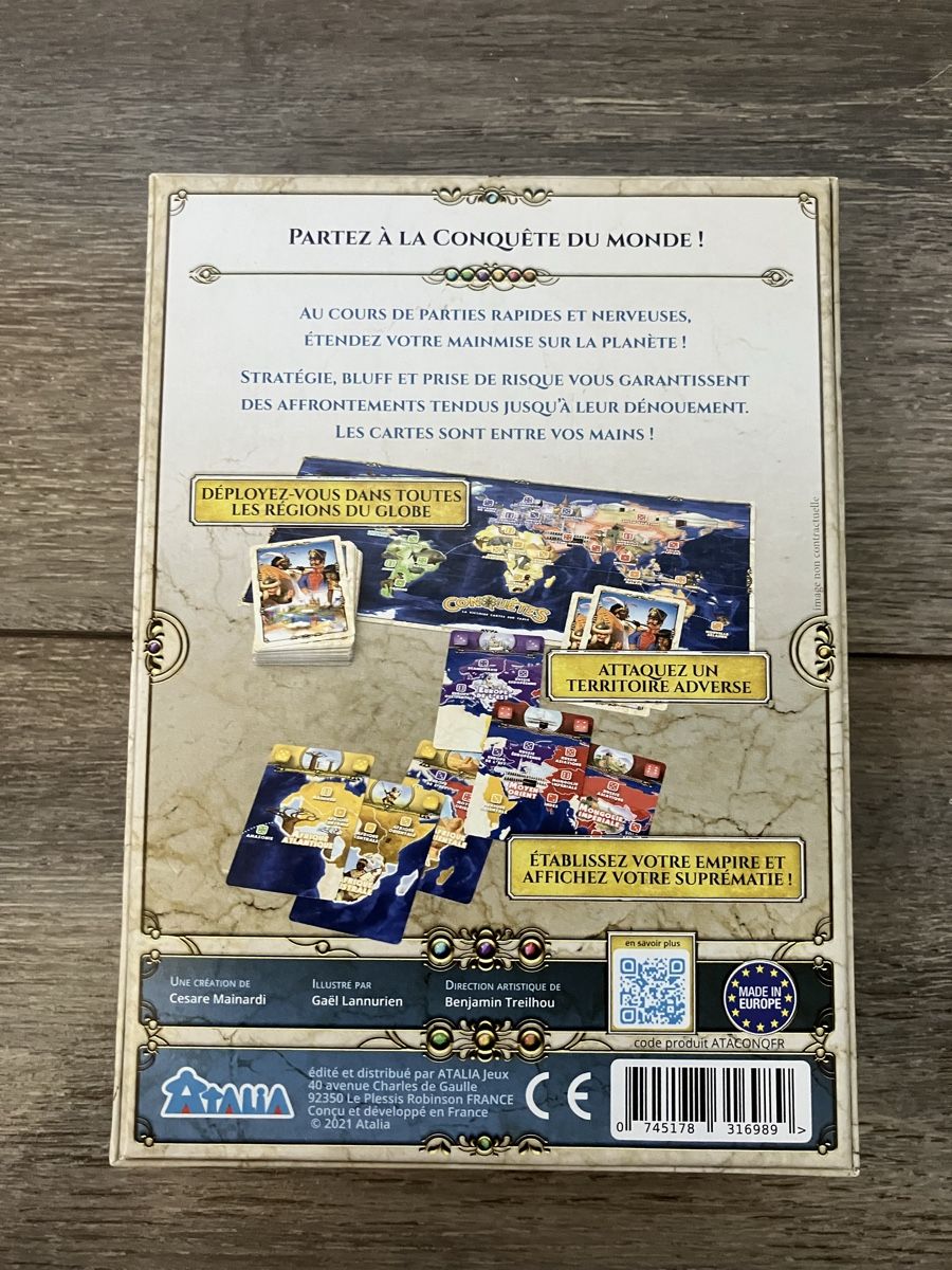 Giochi: Jeu de plateau Conquêtes – Usato da Cottens FR venduto da Mitchum 1