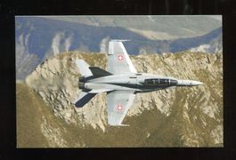 F/A-18D Hornet über den Voralpen