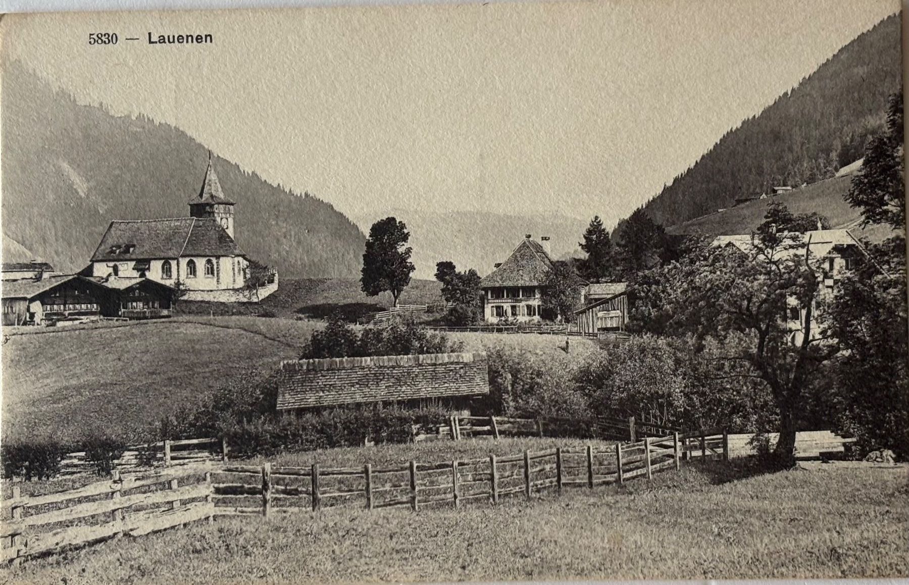 Ansichtskarten: Lauenen BE – Gebraucht aus Frauenfeld von Merk52