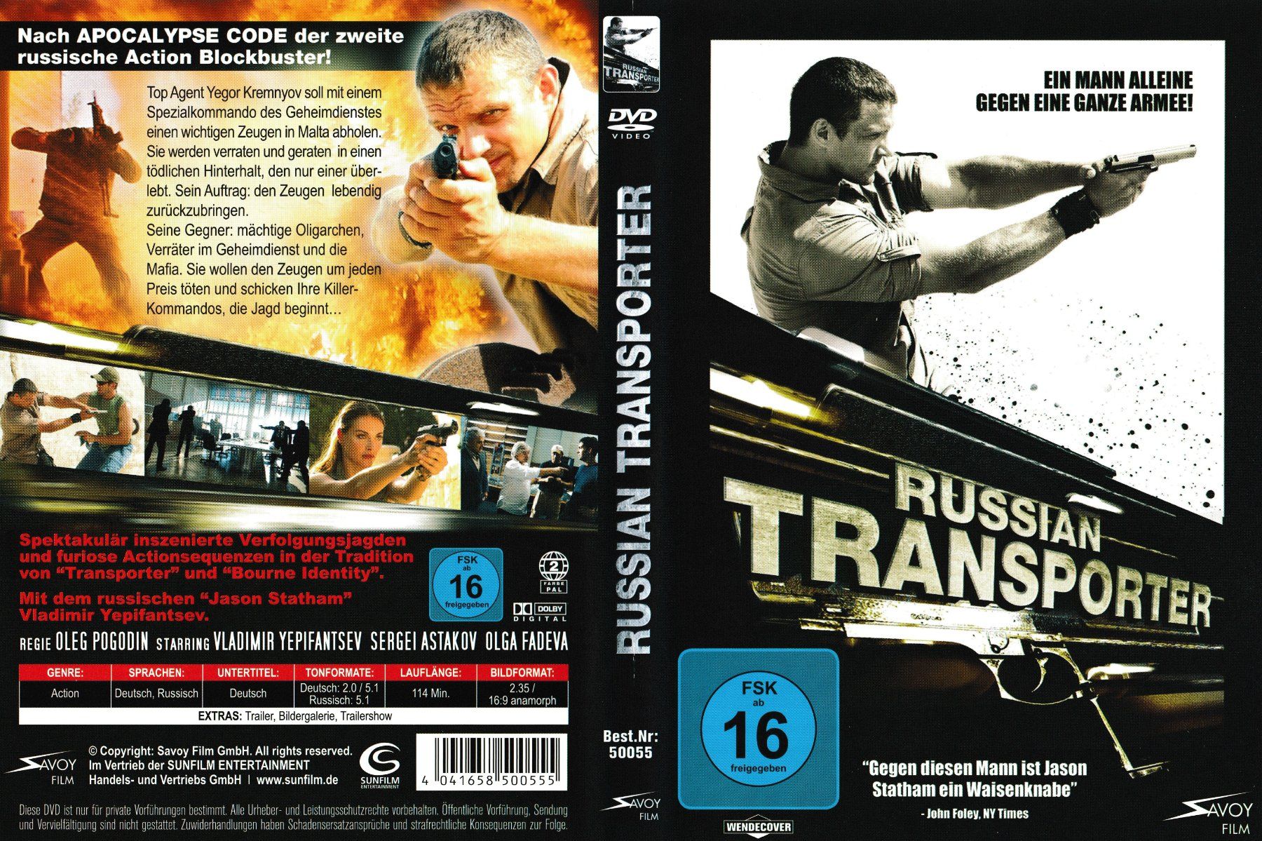 Alle DVDs: DVD - Russian Transporter – Gebraucht aus Langnau am Albis von MediaRescuerKeLoX