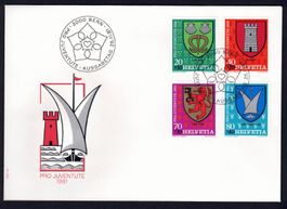 FDC Pro Juventute 1981