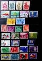 SUISSE TIMBRES OBLITÉRÉS 1961-64. BELLES OBLITÉRATIONS/ T491