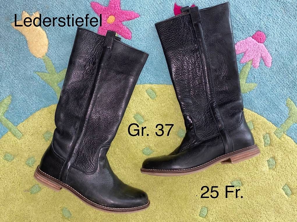 Schuhe für Mädchen: Mädchen Lederstiefel Gr. 37 – Gebraucht aus Bern von tam_vv72