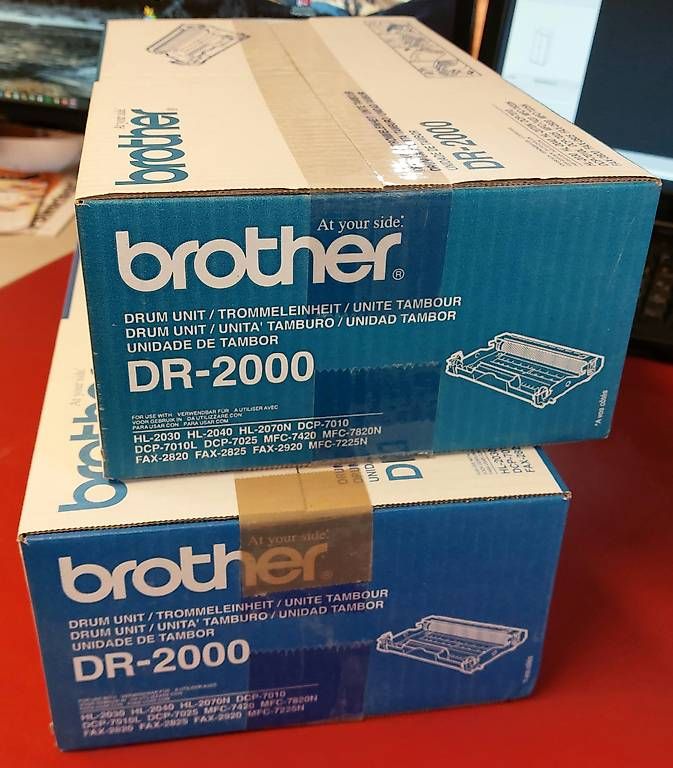 Druckerpatronen & Toner: 2 Brother Trommeleinheiten DR-2000 – Gebraucht aus Oberegg von Bakuchiku